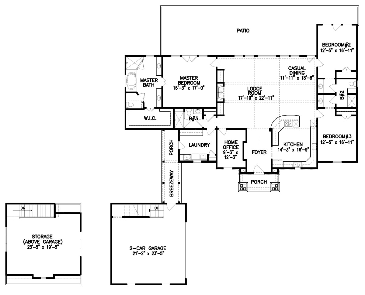 Floor Plan Main Level
