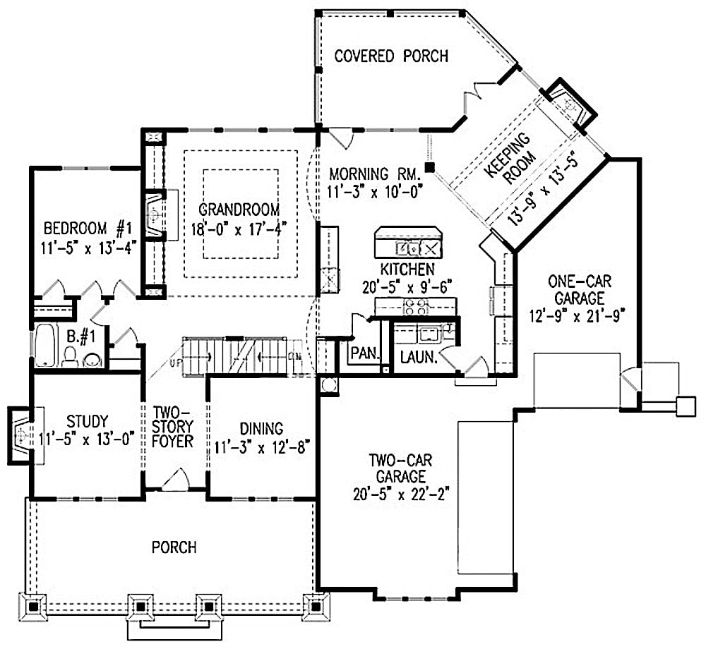 Floor Plan Main Level