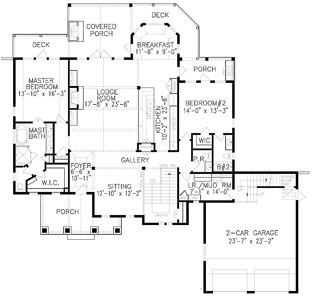 Floor Plan Main Level