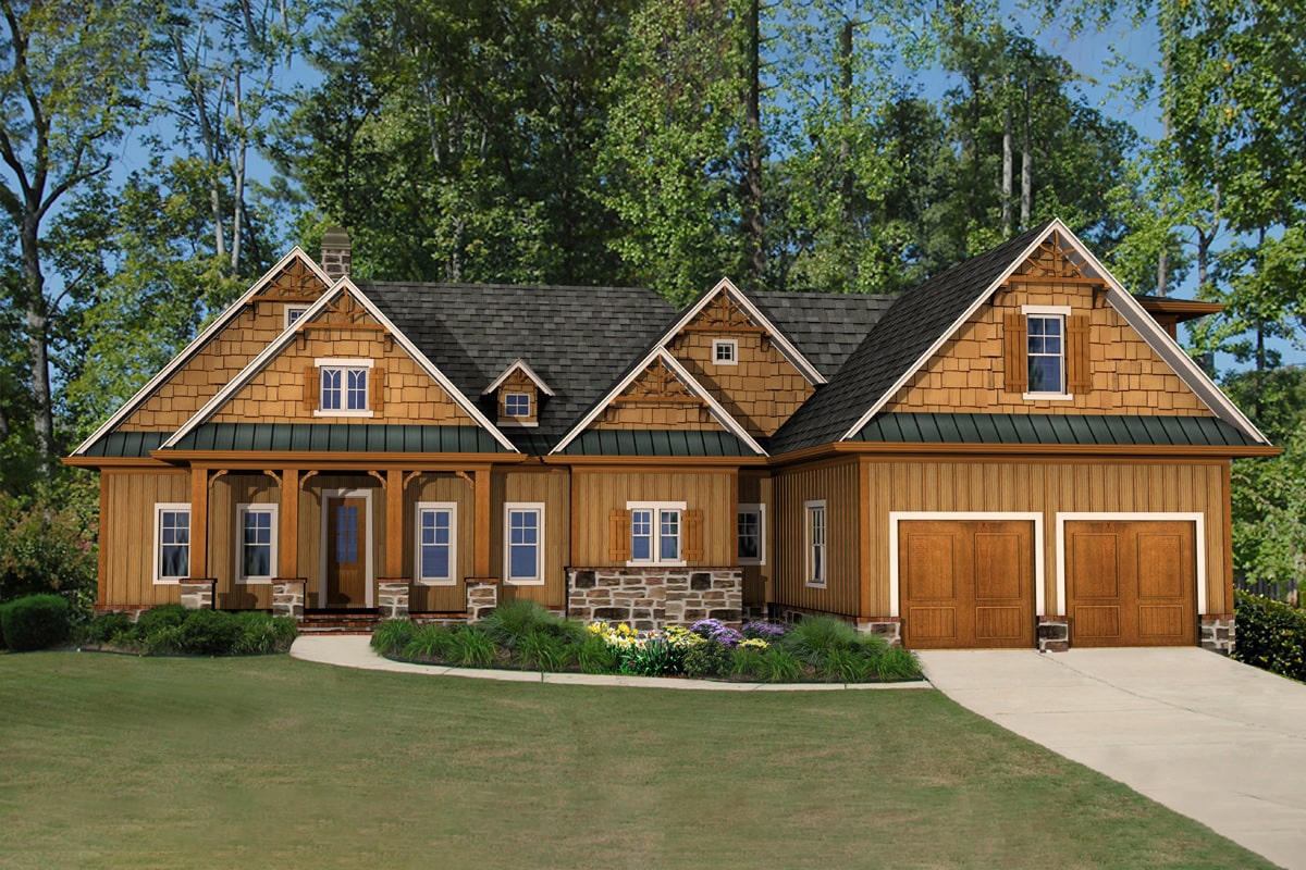 4-Bedroom, 2736 Sq Ft Cottage House - #198-1088 - Front Exterior