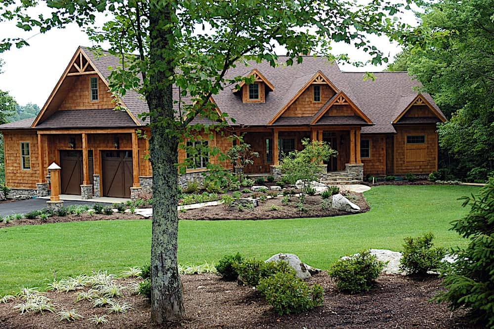 3-Bedroom, 2685 Sq Ft Cottage Home Plan - 198-1096 - Main Exterior