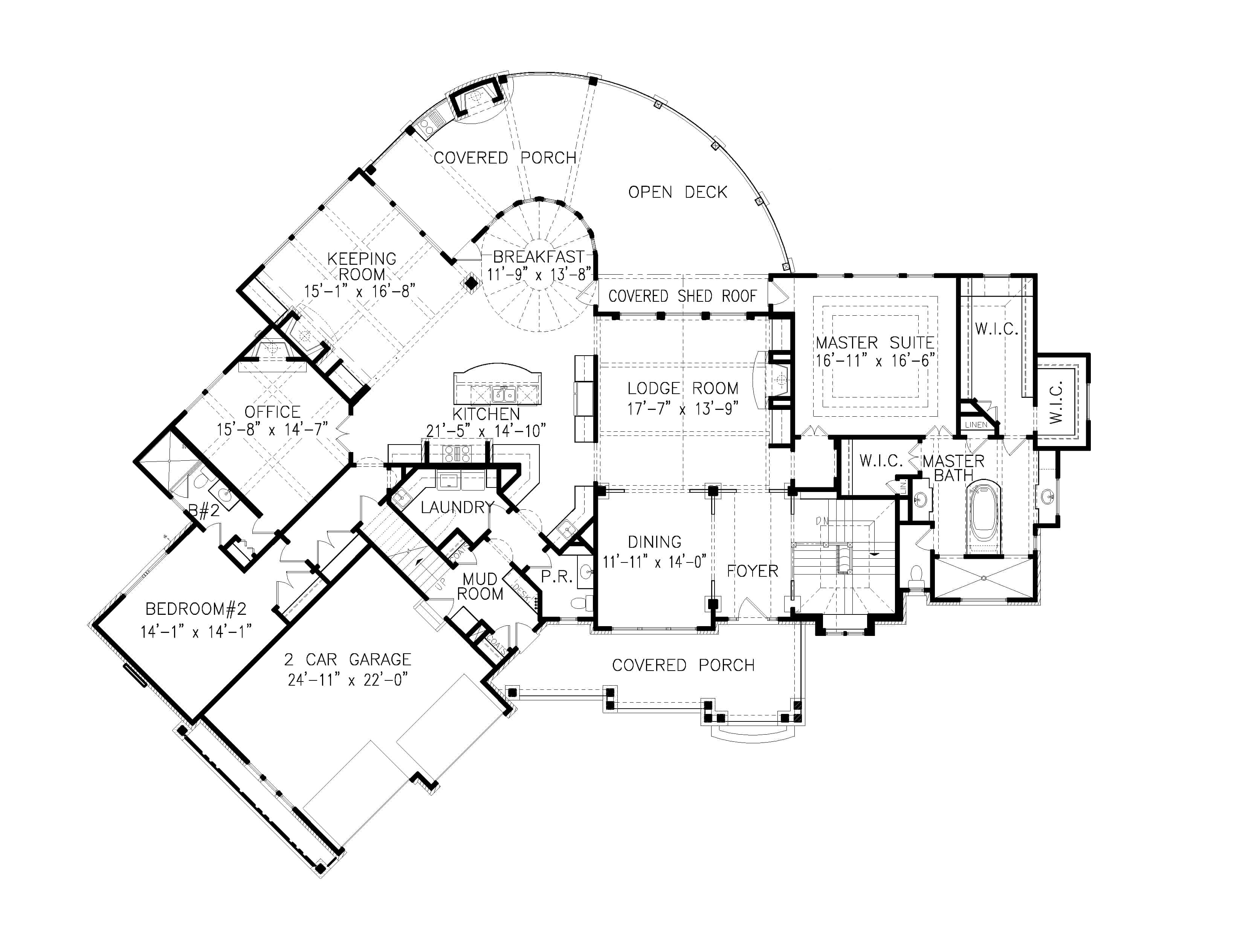 Floor Plan Main Level