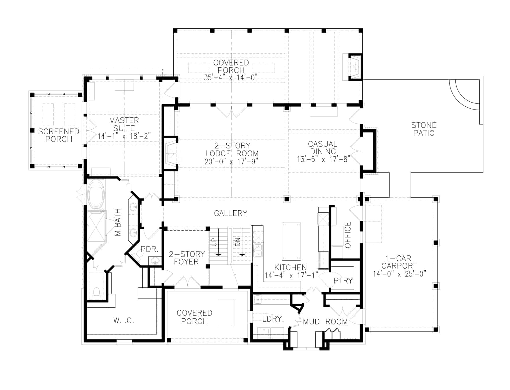Floor Plan Main Level