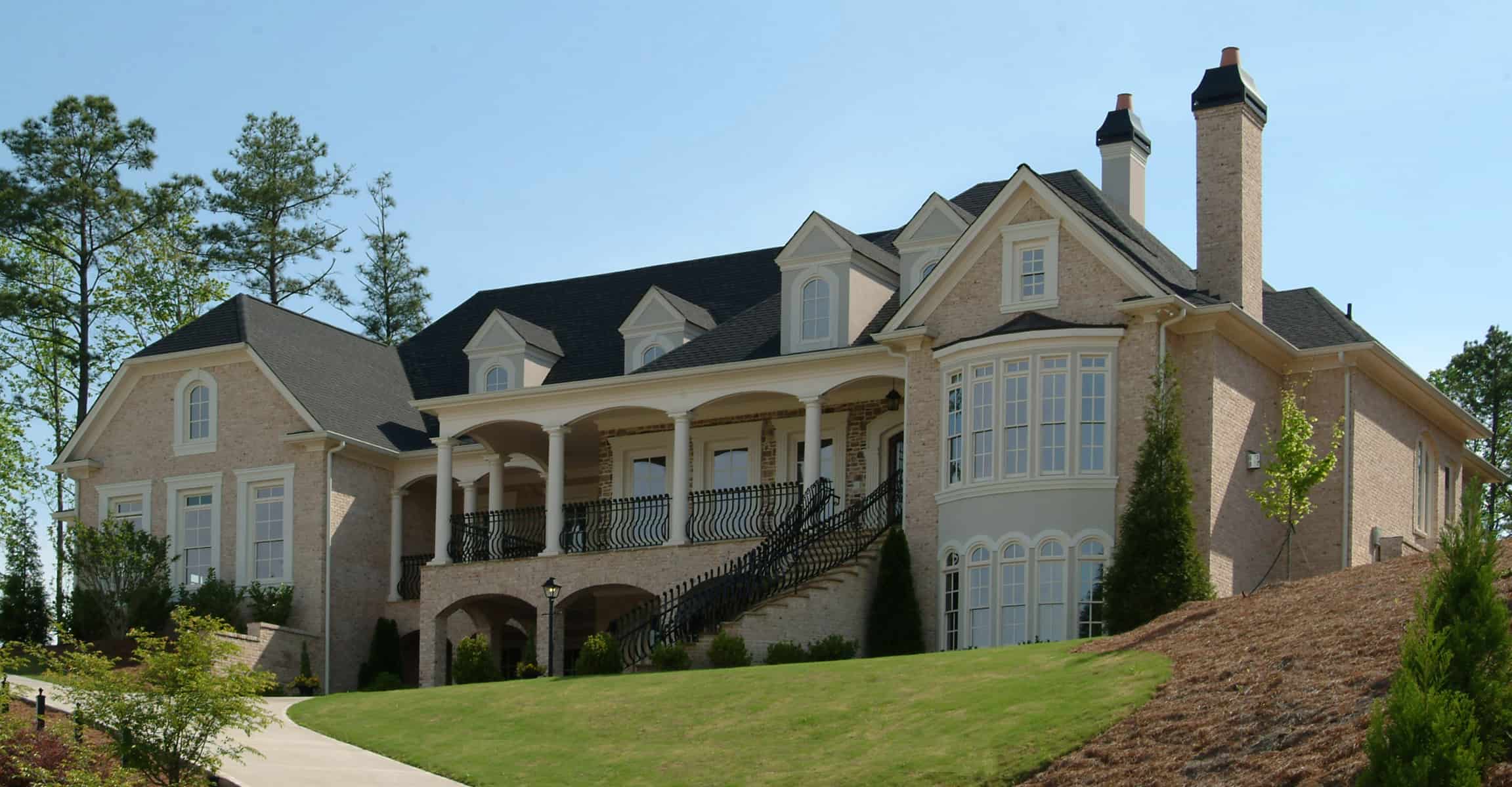 5-Bedroom, 5910 Sq Ft European Home Plan - 198-1100 - Main Exterior