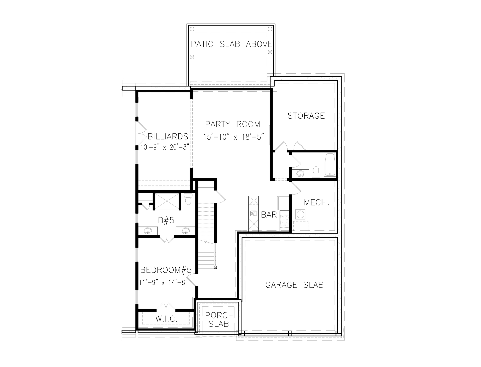Floor Plan Basement
