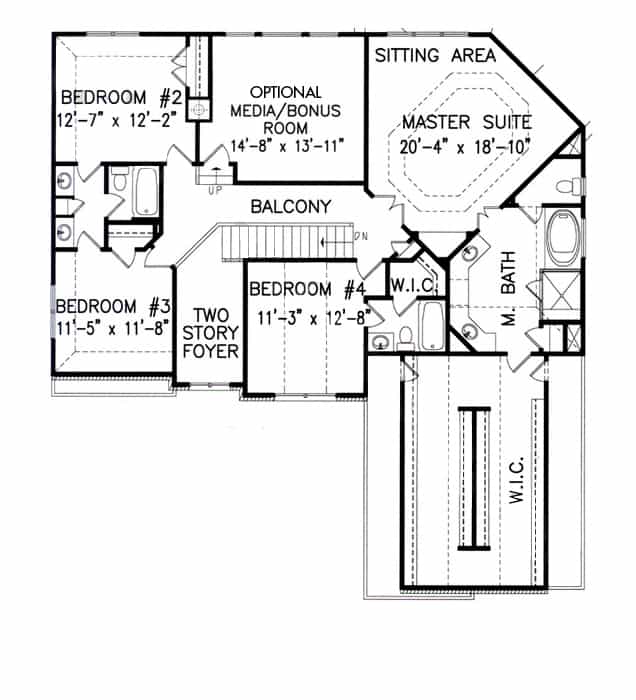 Floor Plan Upper Level
