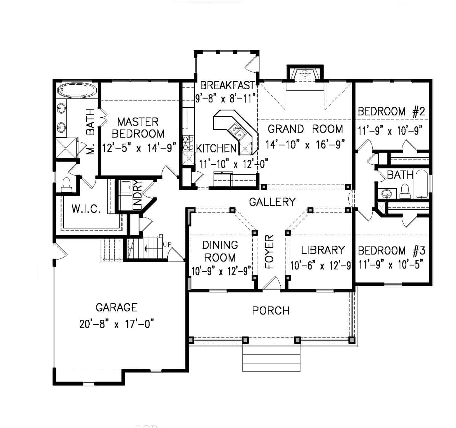 Floor Plan Main Level