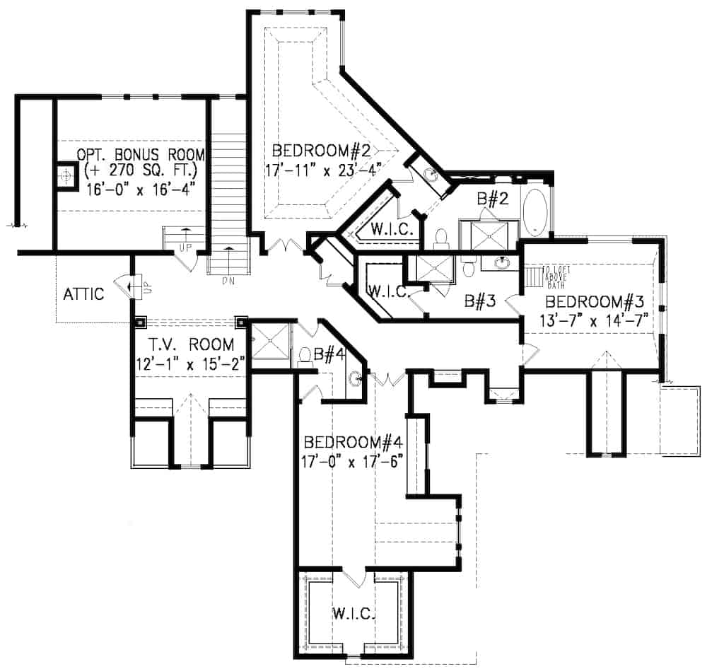 Floor Plan Upper Level