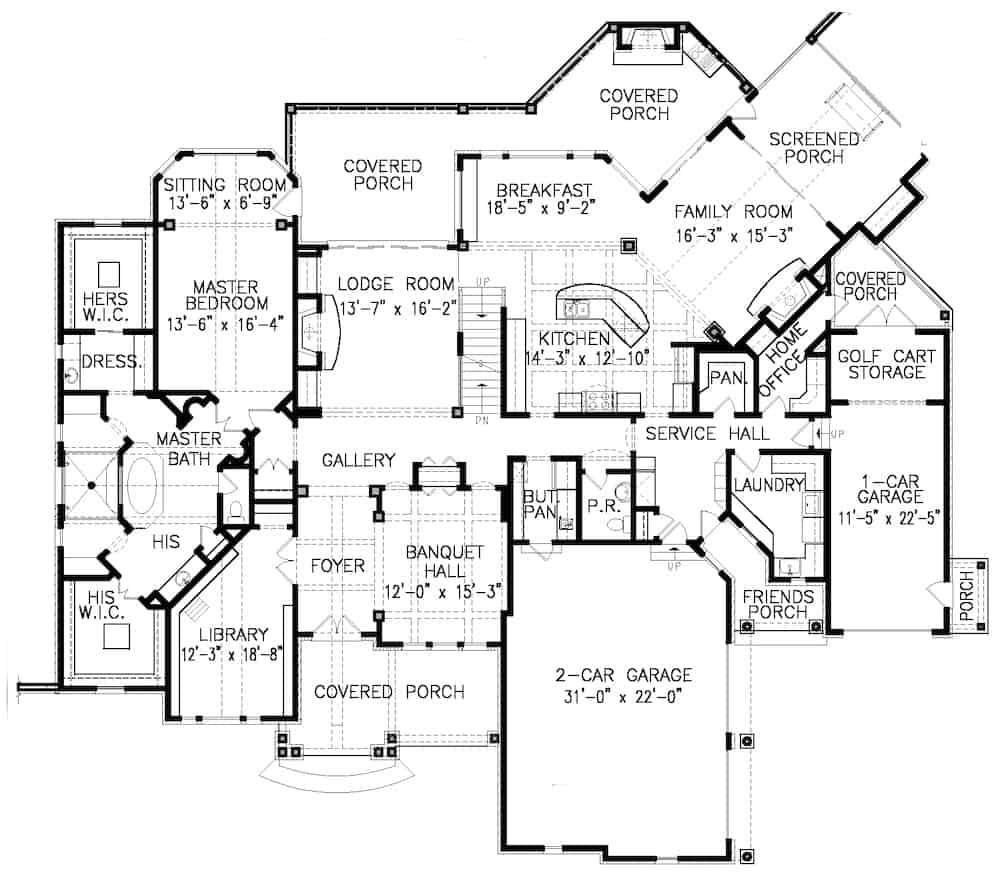 Floor Plan Main Level