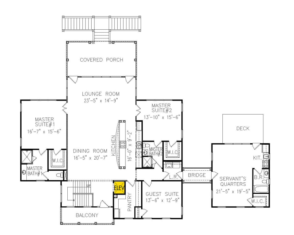 Floor Plan Upper Level