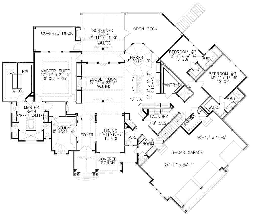 Floor Plan Main Level