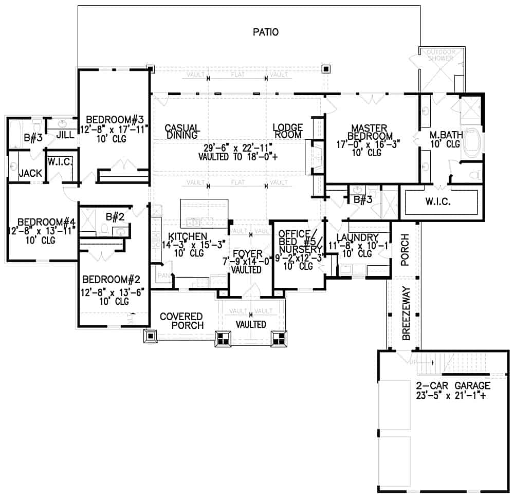 Floor Plan Main Level