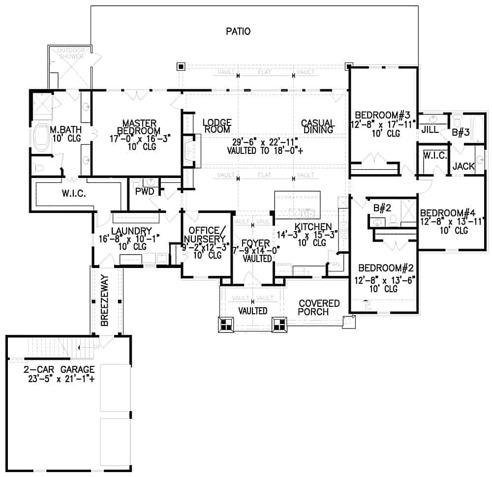 Floor Plan Main Level
