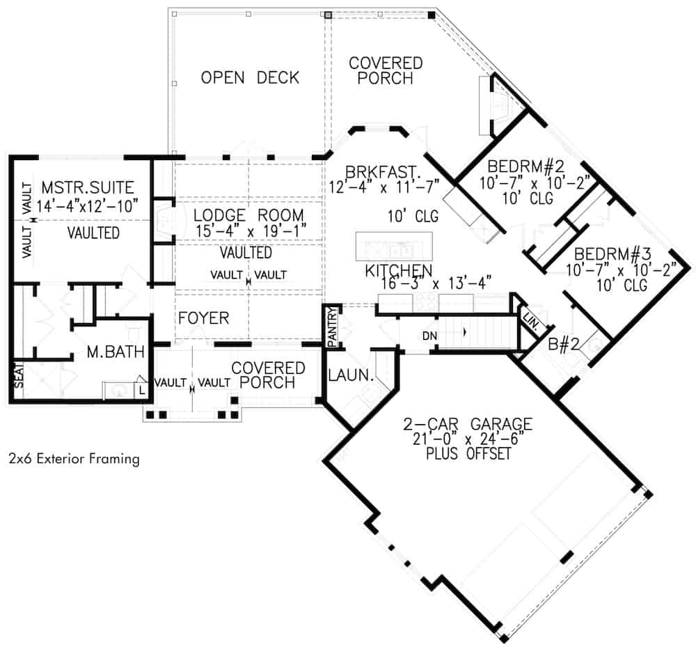 Floor Plan Main Level