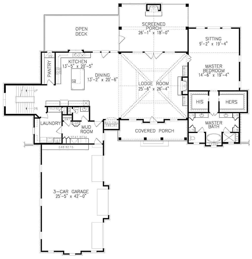Floor Plan Main Level