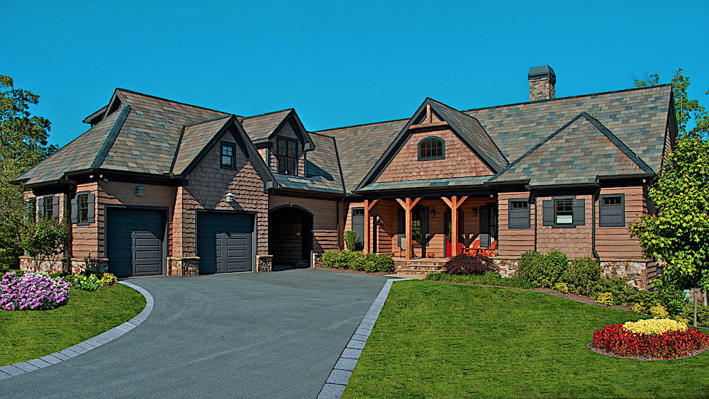 3-Bedroom, 4384 Sq Ft Luxury House - Plan #198-1122 - Front Exterior