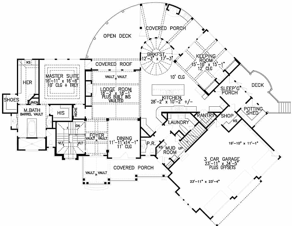 Floor Plan Main Level