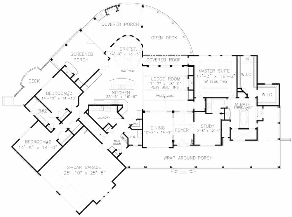 Floor Plan Main Level