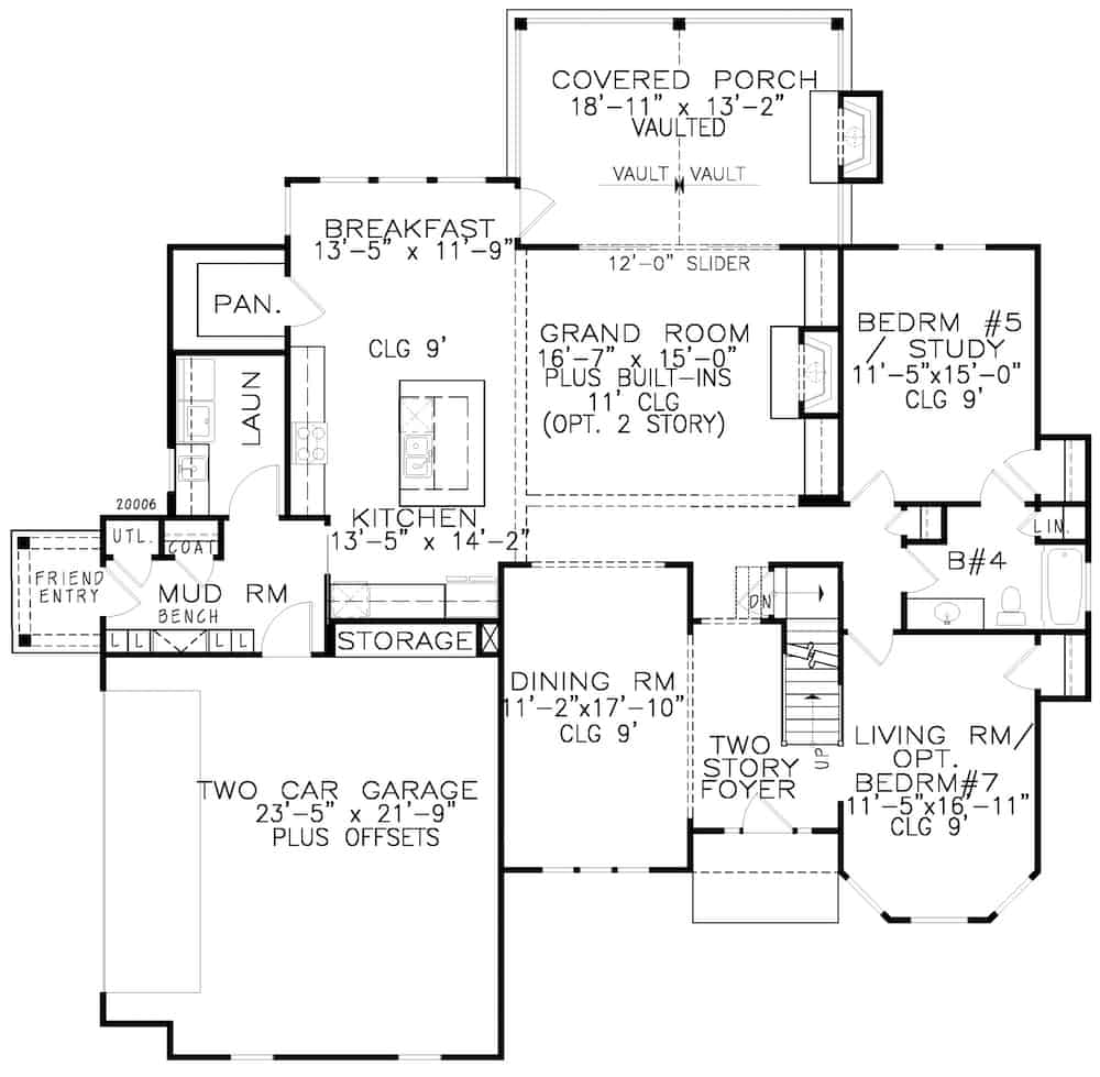 Floor Plan Main Level