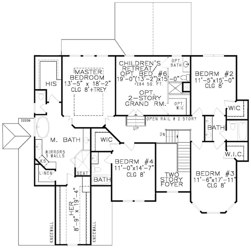 Floor Plan Upper Level