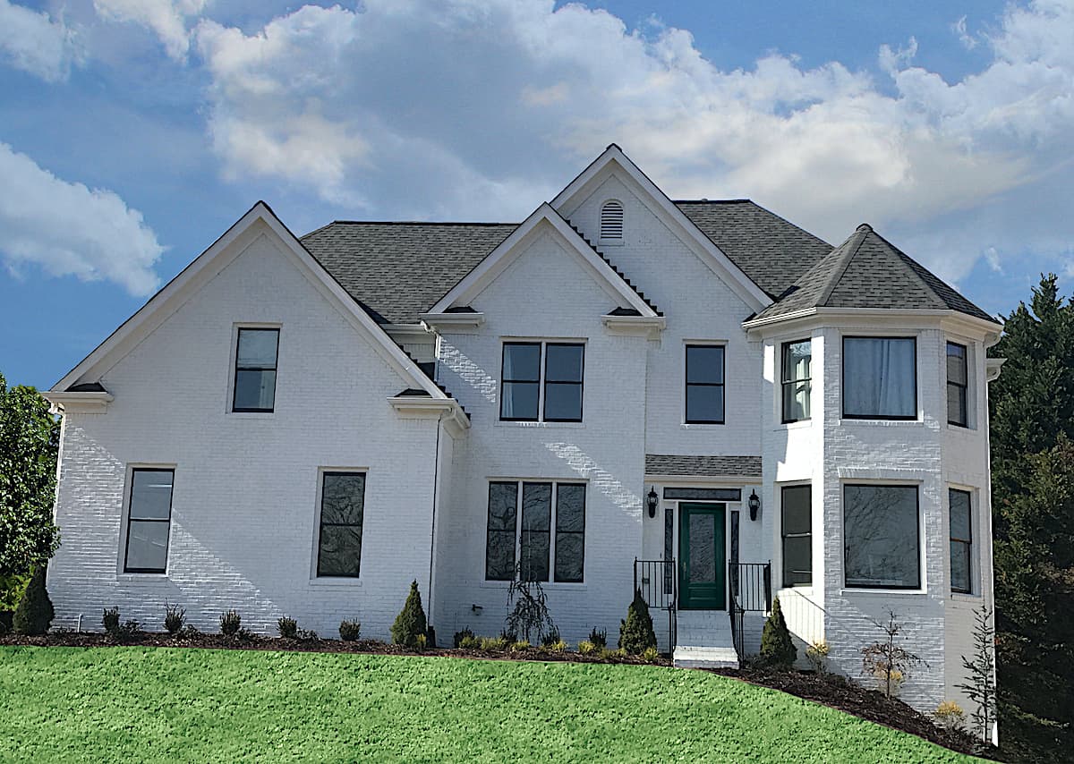 4-Bedroom, 3461 Sq Ft Traditional House - Plan #198-1134 - Front Exterior