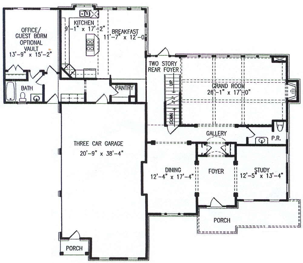Floor Plan Main Level
