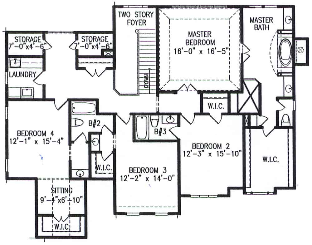 Floor Plan Upper Level