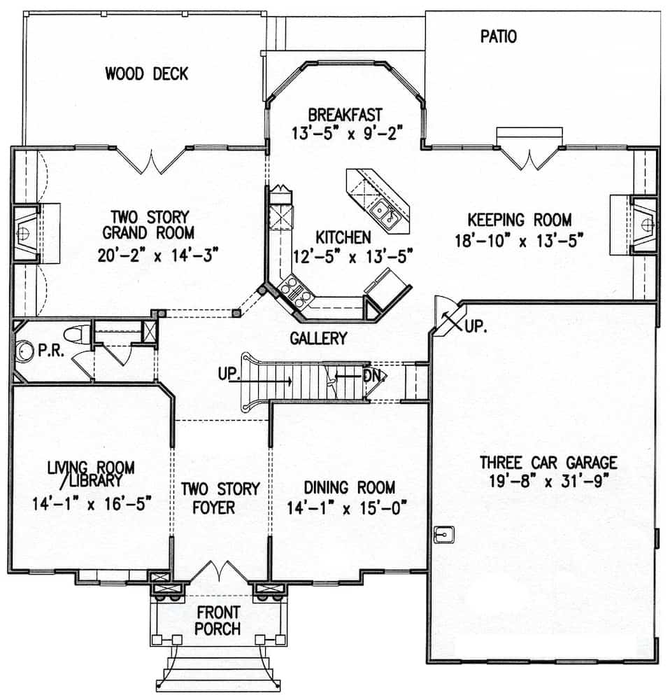 Floor Plan Main Level