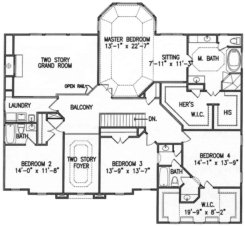 Floor Plan Upper Level