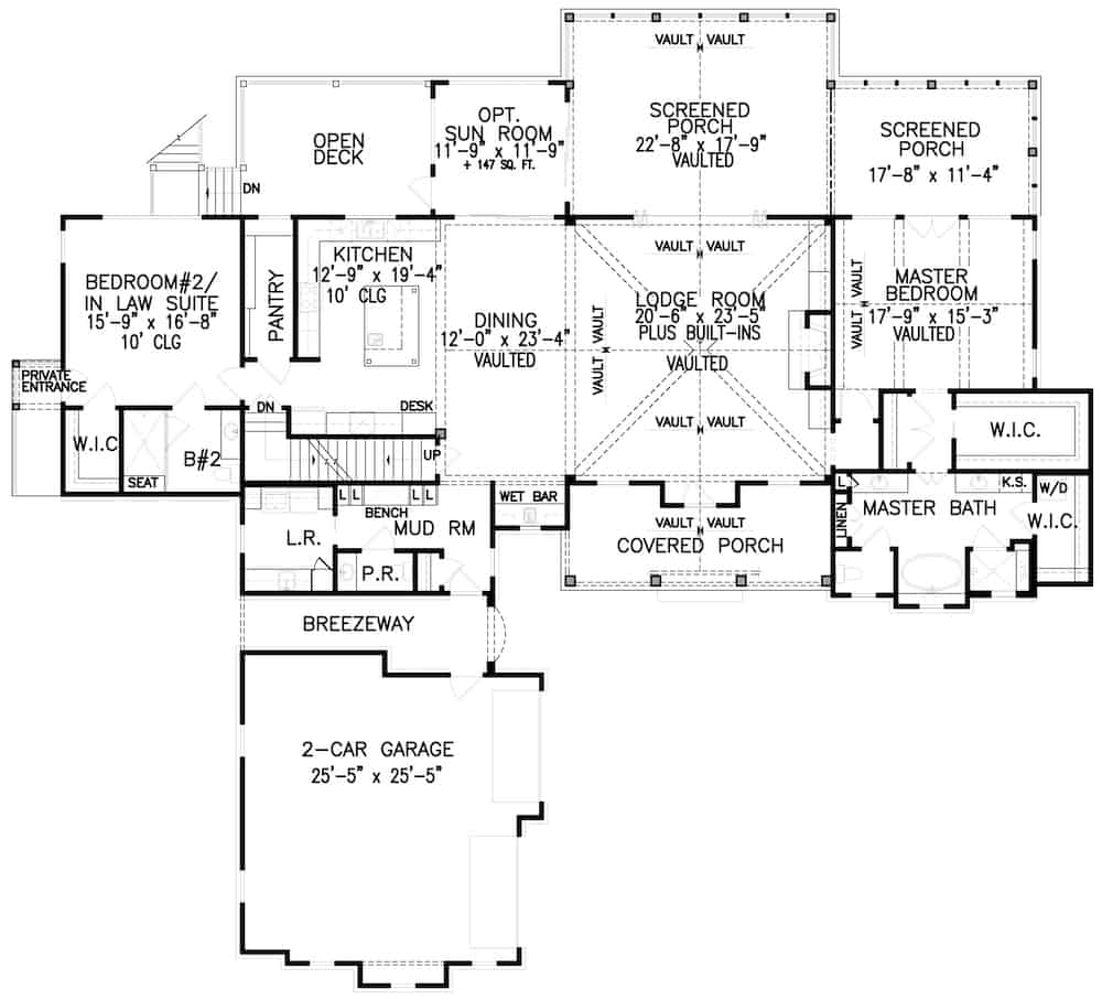 Floor Plan Main Level