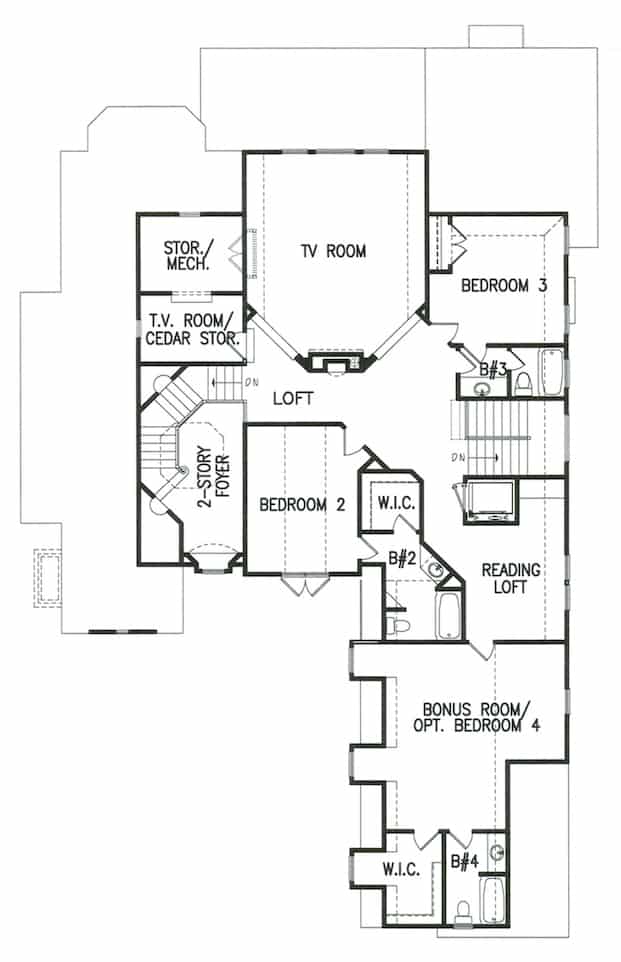 Floor Plan Upper Level