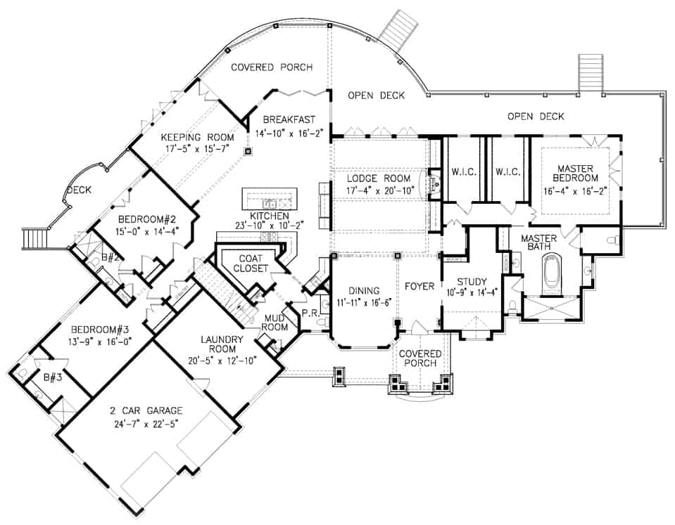 Floor Plan Main Level
