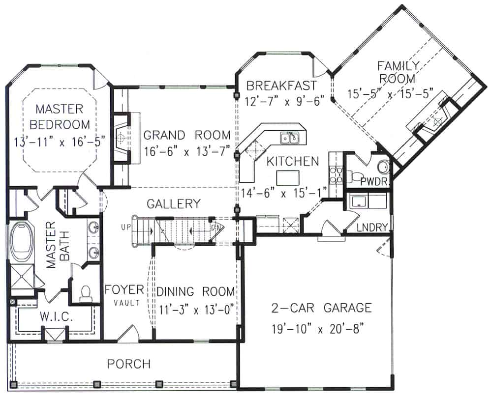 Floor Plan Main Level