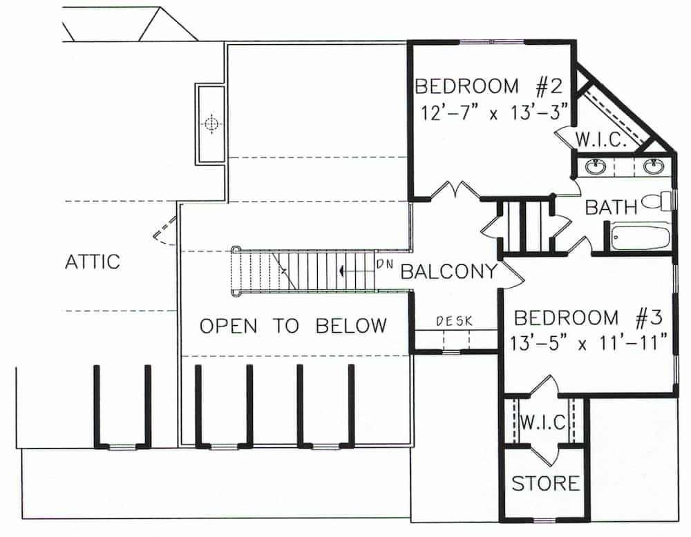 Floor Plan Upper Level