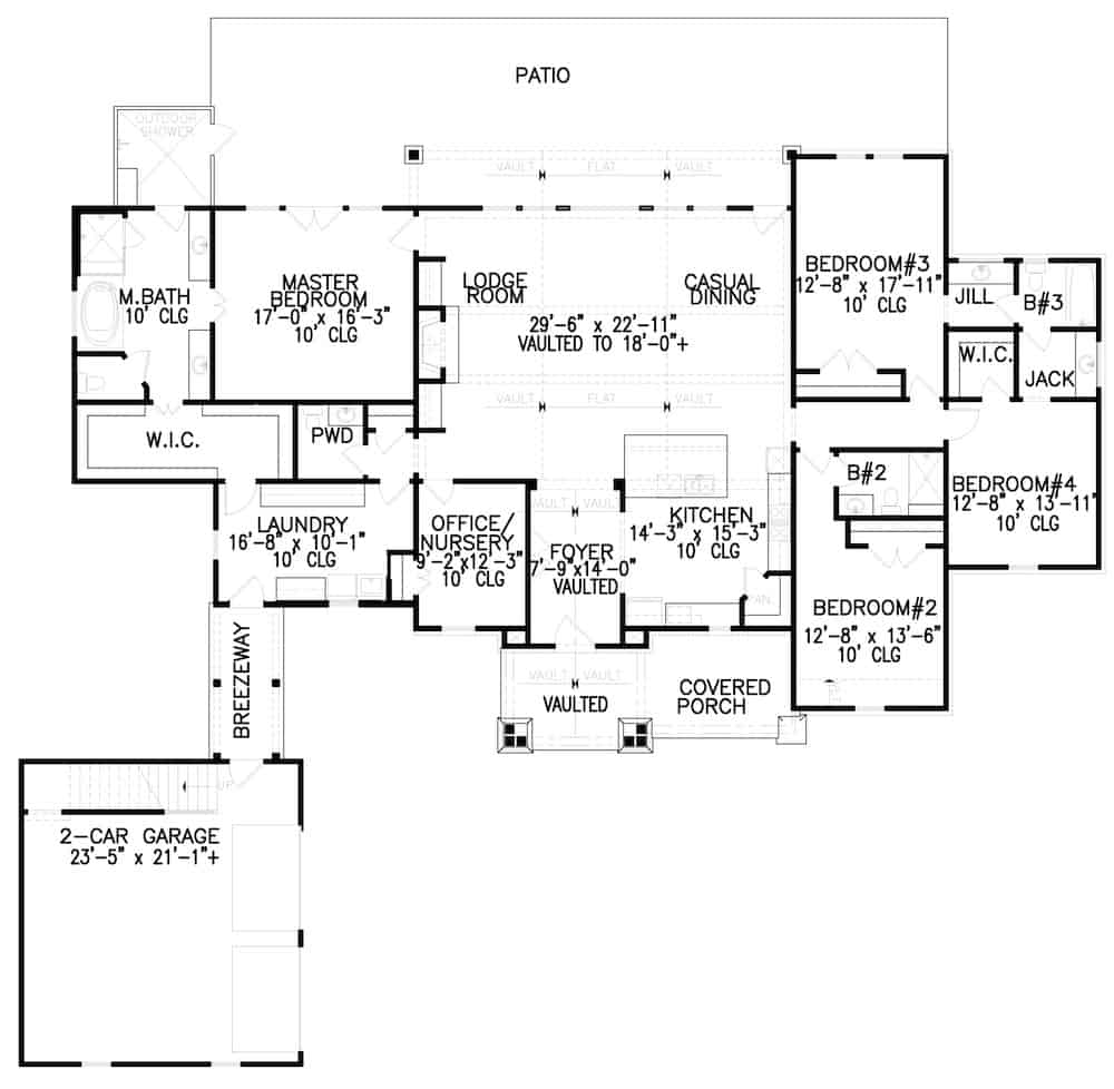 Floor Plan Main Level