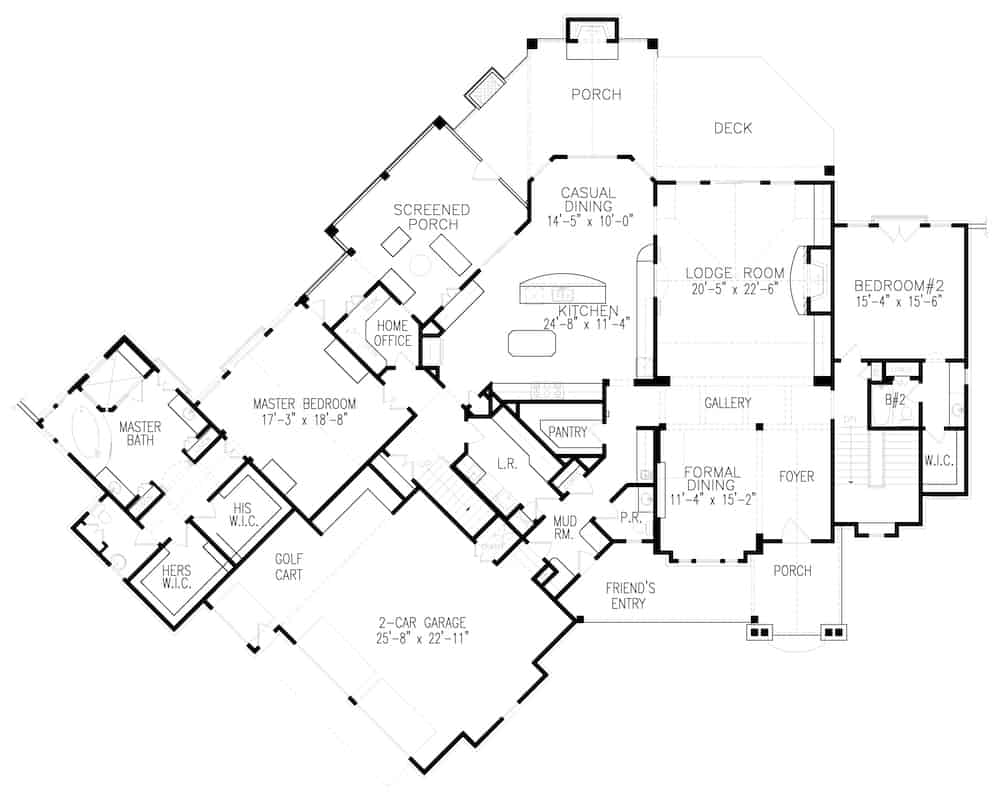 Floor Plan Main Level