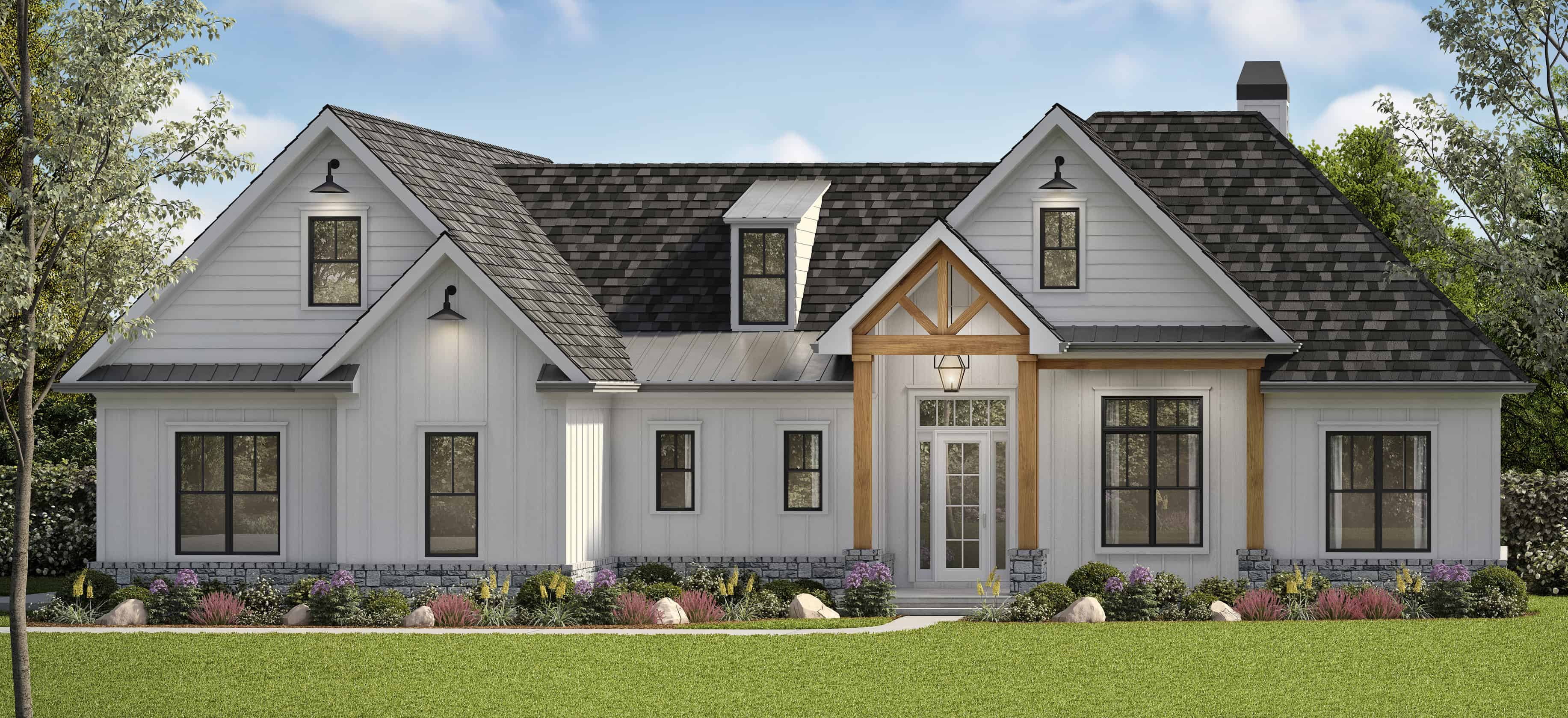 3-Bedroom, 2389 Sq Ft Ranch Home - Plan #198-1159 - Main Exterior