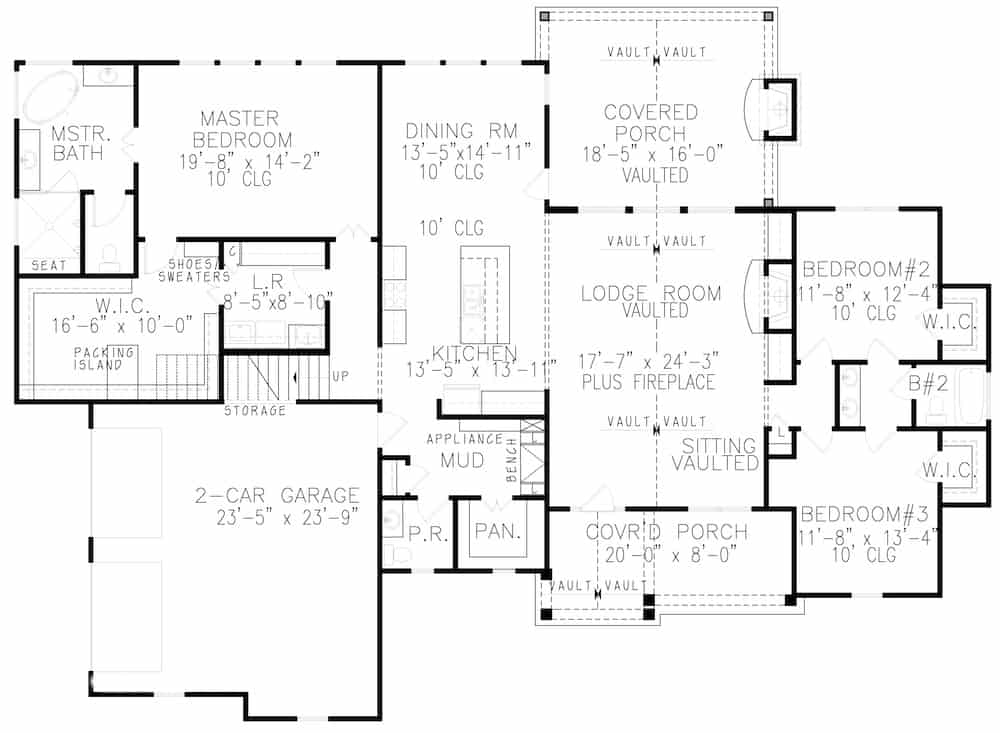 Floor Plan Main Level