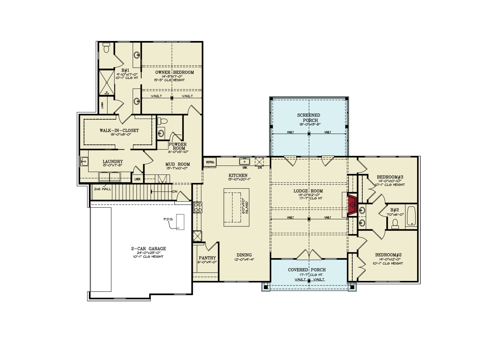 Floor Plan First Story