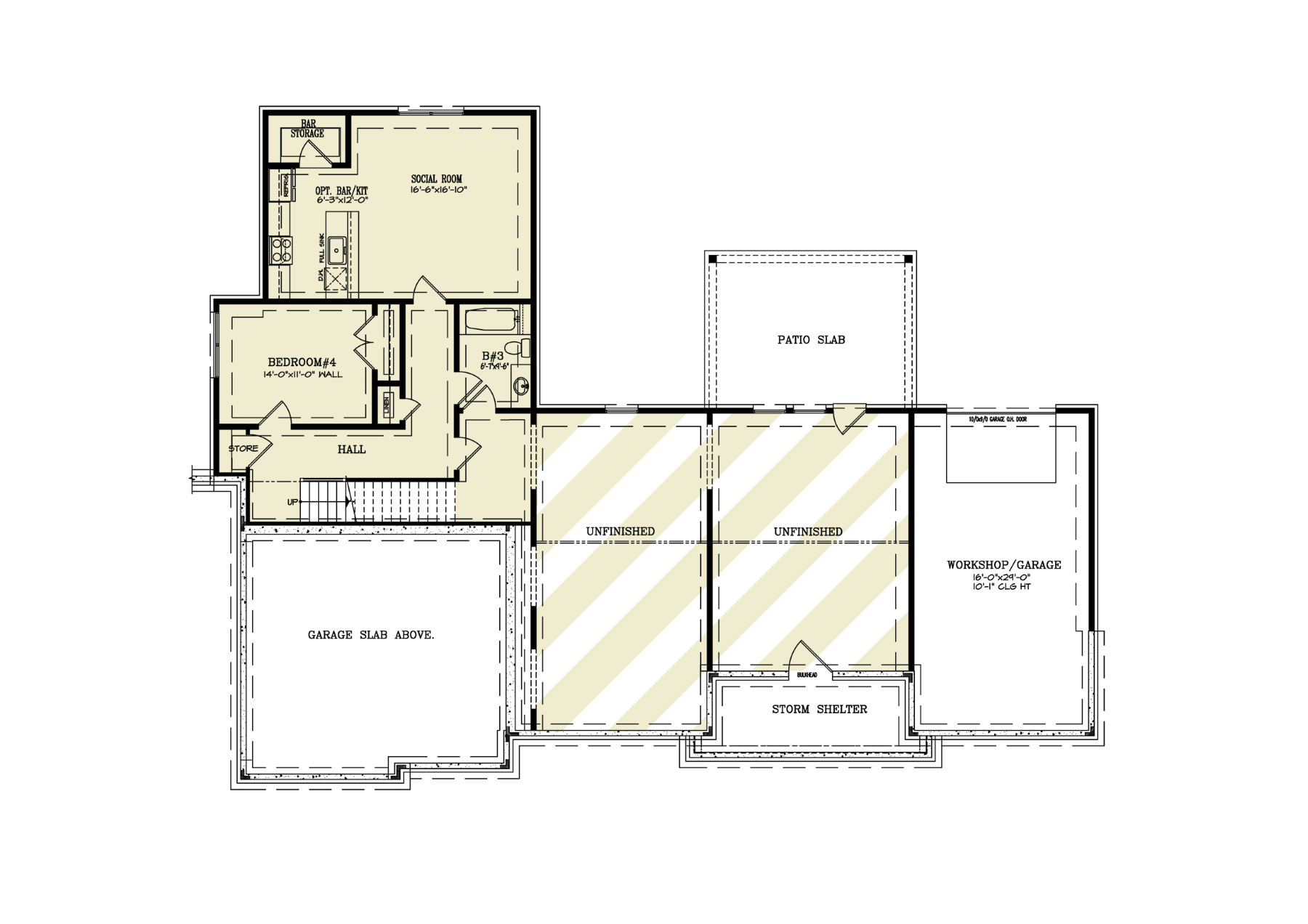 Basement Option Layout