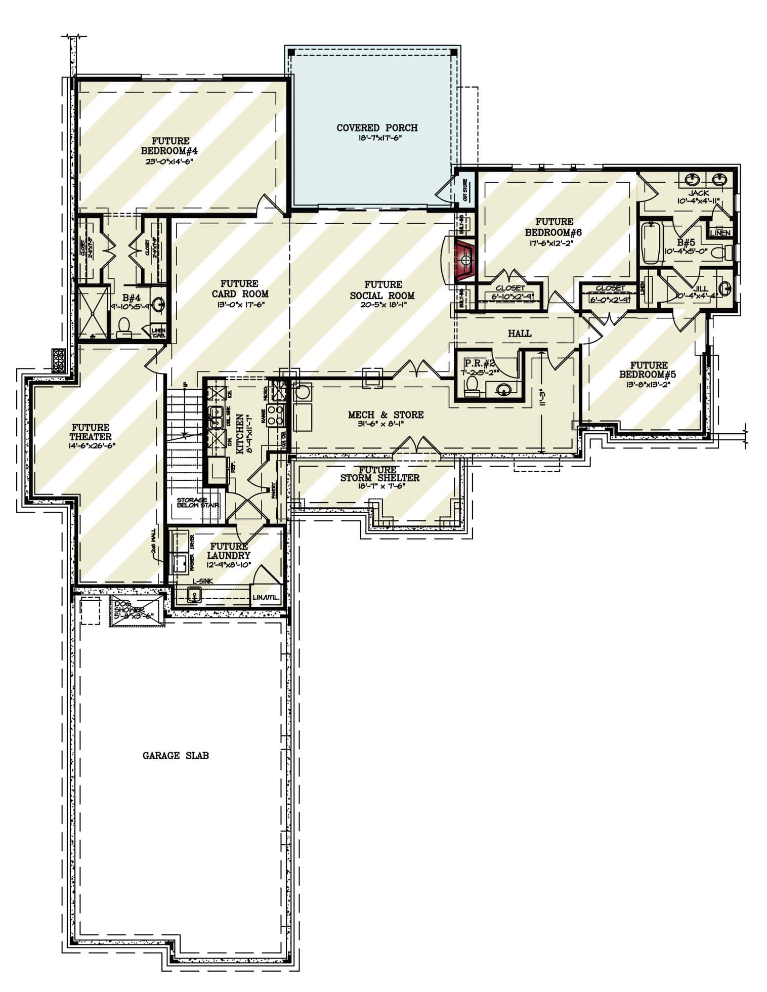 Basement Option Layout