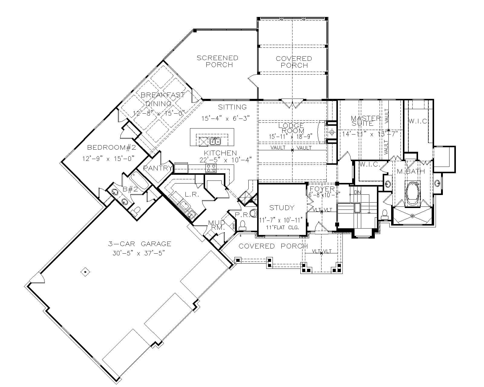 Floor Plan First Story