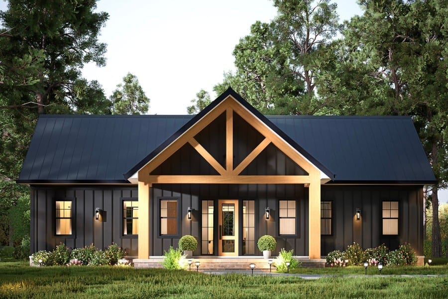 Cottage Floor Plan - 2 Bedrms, 2 Baths - 1392 Sq Ft - #198-1185