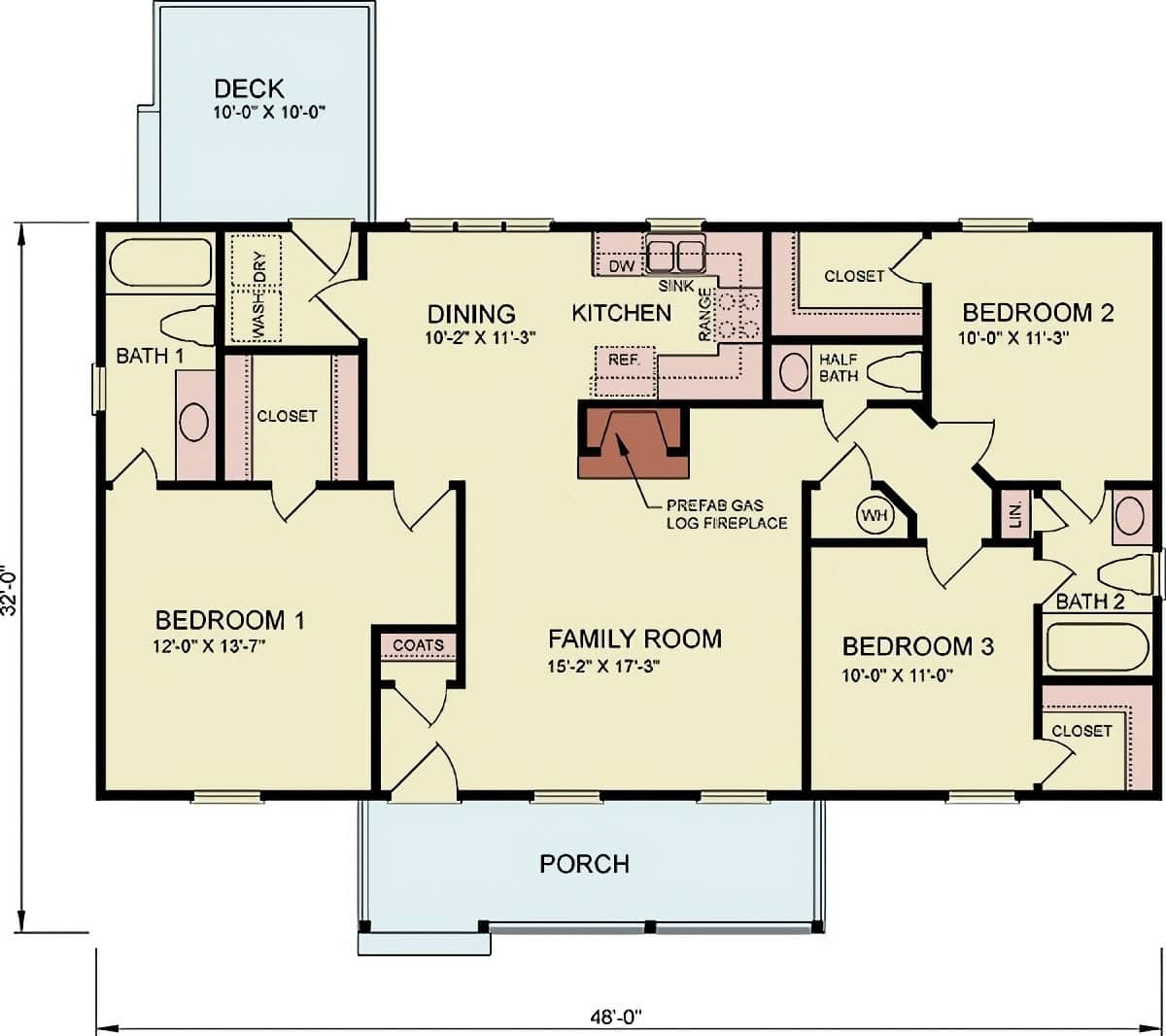Floor Plan First Story