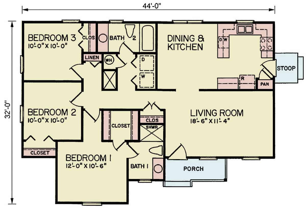 Floor Plan First Story
