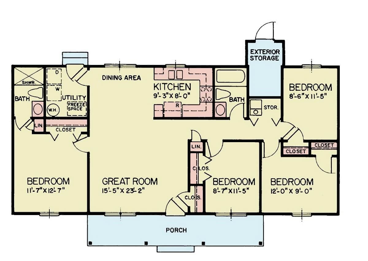 Floor Plan First Story