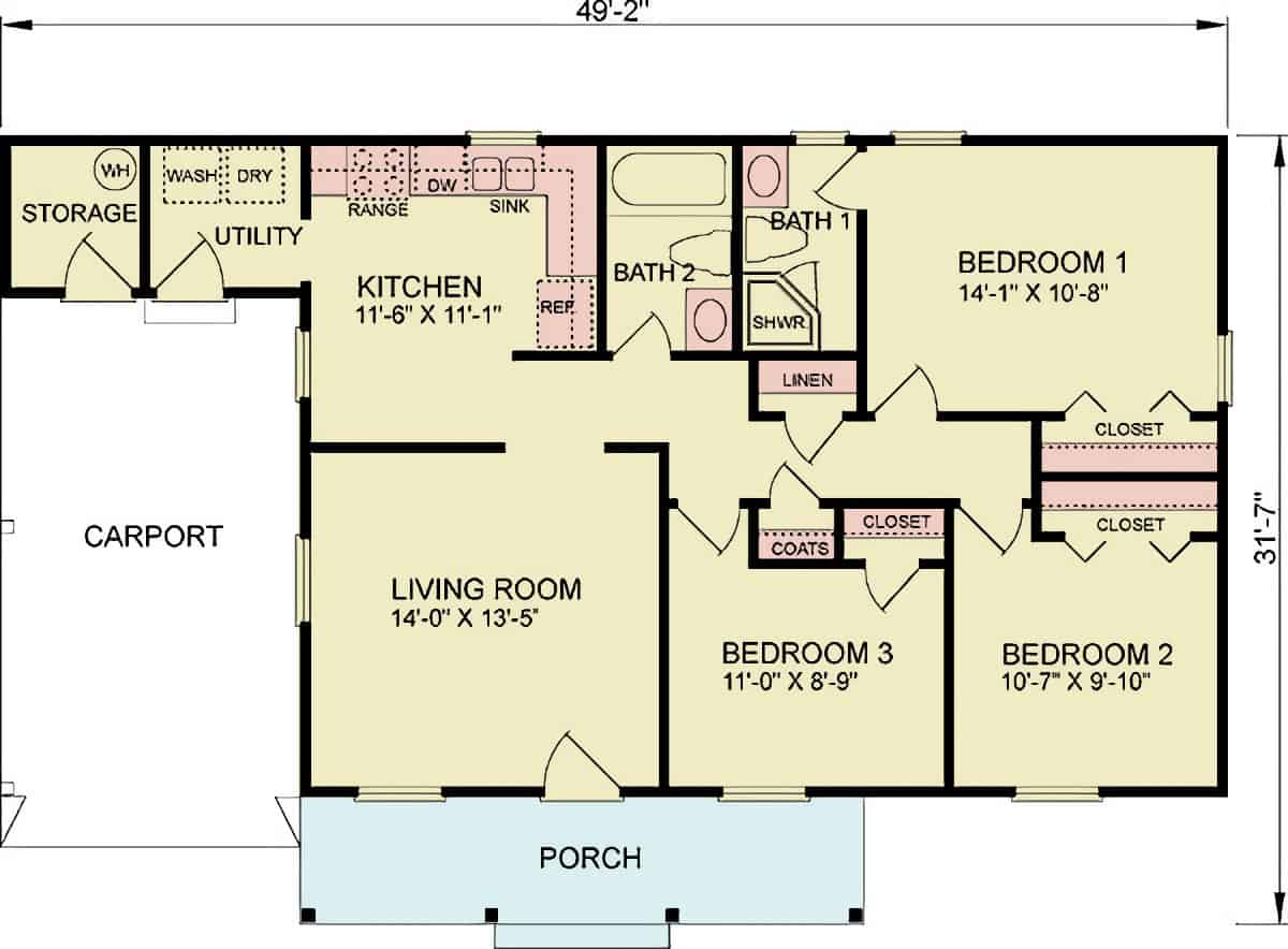 Floor Plan First Story