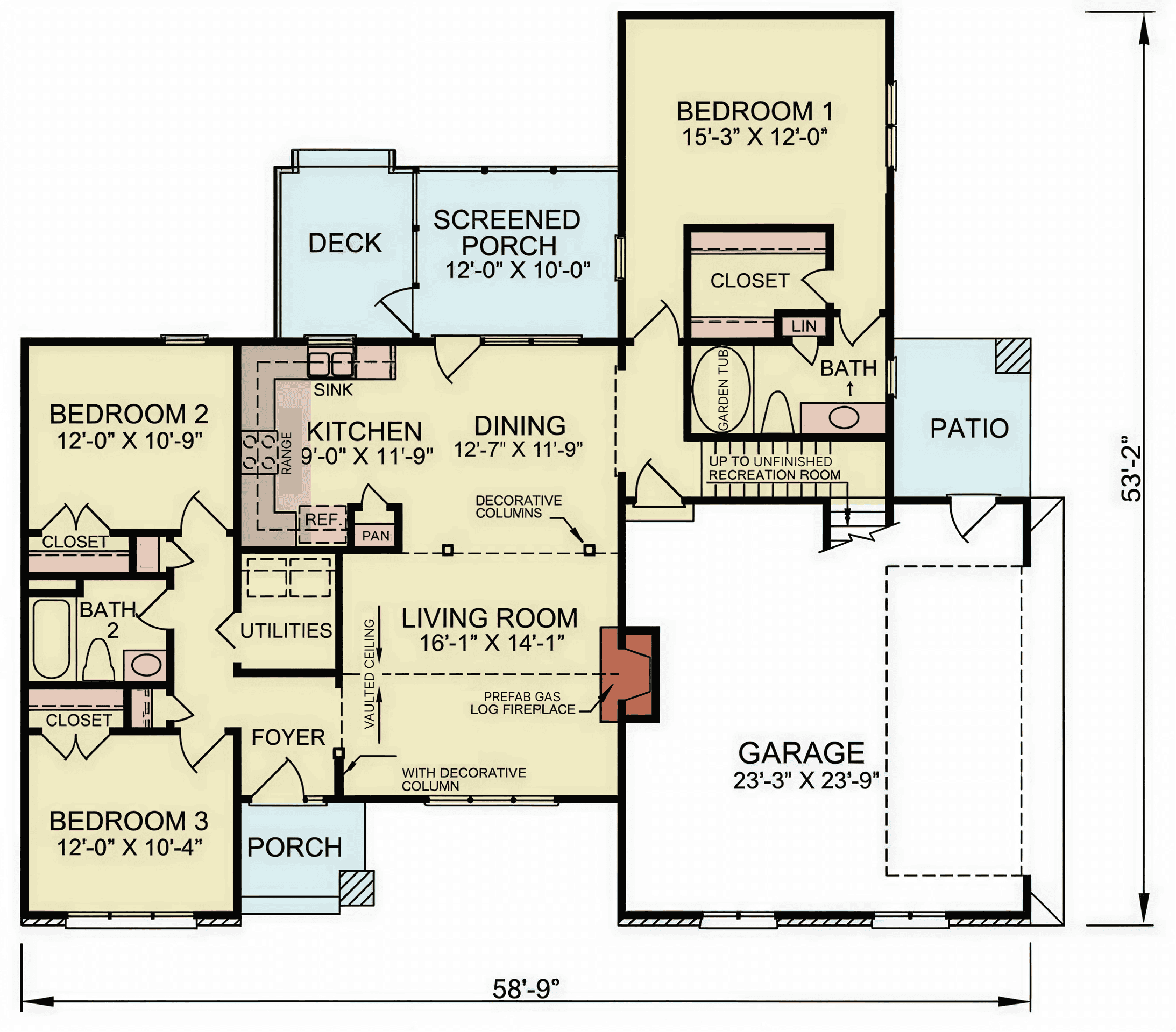 Floor Plan First Story