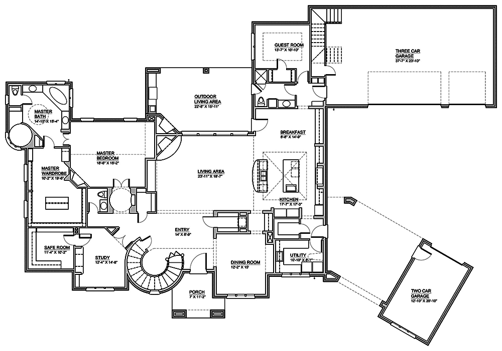 Floor Plan Main Level
