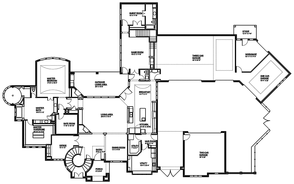 Floor Plan Main Level
